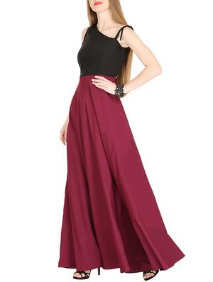 mesh back sequined flared dress - 15877848 - Standard Image - 2