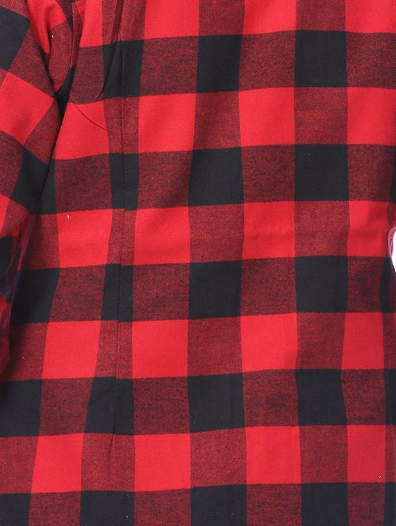open front checkered jacket - 15880270 - Zoom Image - 5