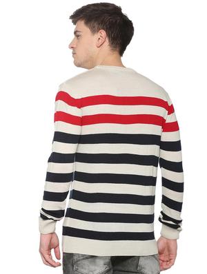 white acrylic pullover - 15880892 - Standard Image - 2