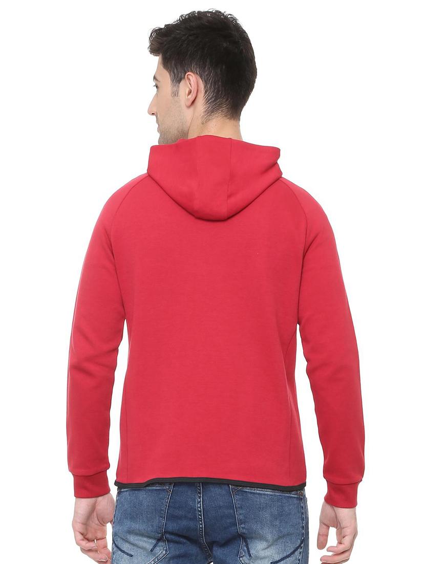 red polyester sweatshirt - 15880897 - Zoom Image - 2
