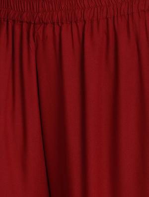elasticated waist flared palazzo - 15881205 - Standard Image - 5