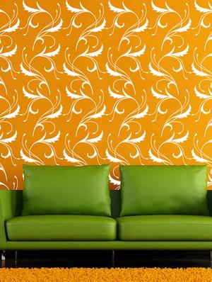 kayra decor reusable diy wall stencil painting for home decor (pvc, 16 inch x 24 inch) - 15881316 - Standard Image - 2