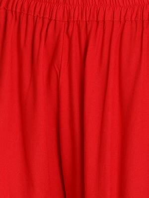 elasticated waist flared palazzo - 15881502 - Standard Image - 5