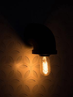 industial elbow wall light - 15882661 - Standard Image - 2