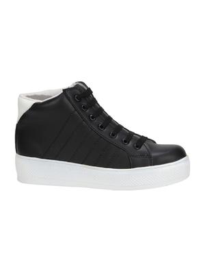 black lace-up sneakers - 15883794 - Standard Image - 2