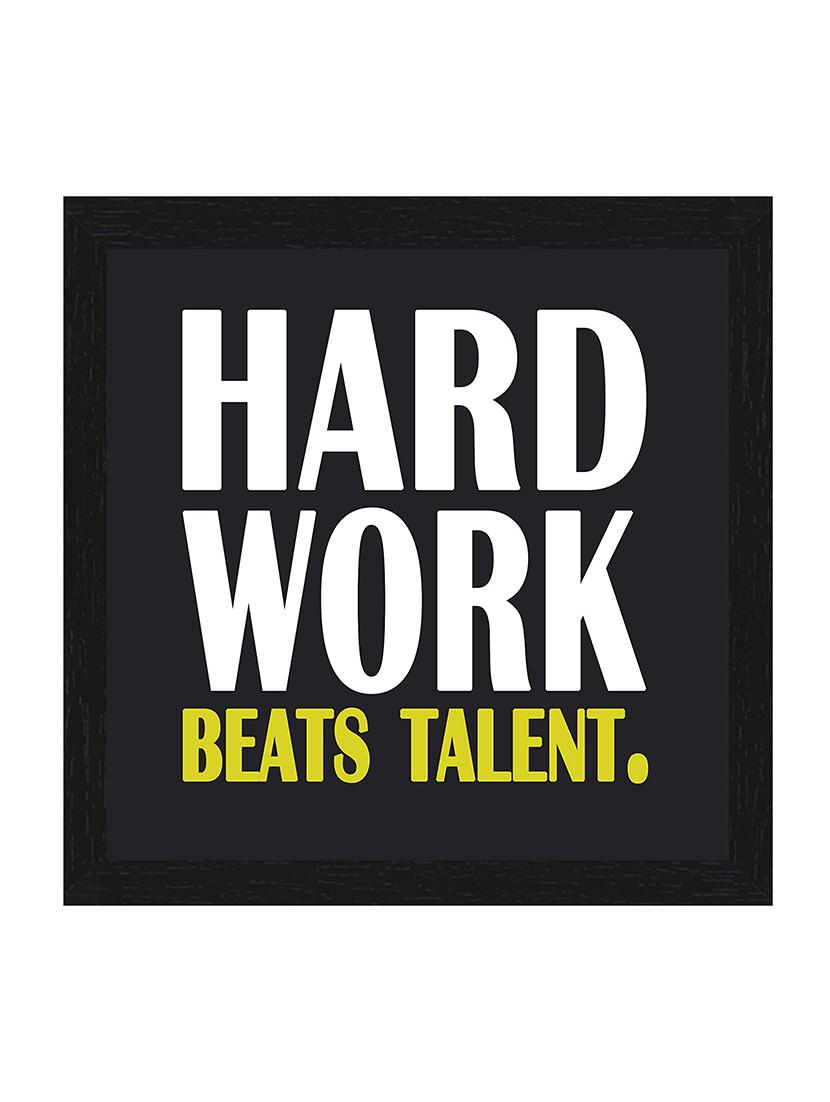 sifty collections 4 piece set of framed wooden wall hanging motivational office decor art prints 8.7 x 8.7 inch without glass - 15884920 - Zoom Image - 2