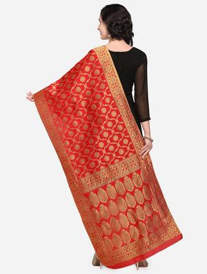 self-design banarasi dupatta - 15884951 - Standard Image - 2