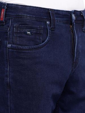 blue cotton plain jeans - 15885311 - Standard Image - 5