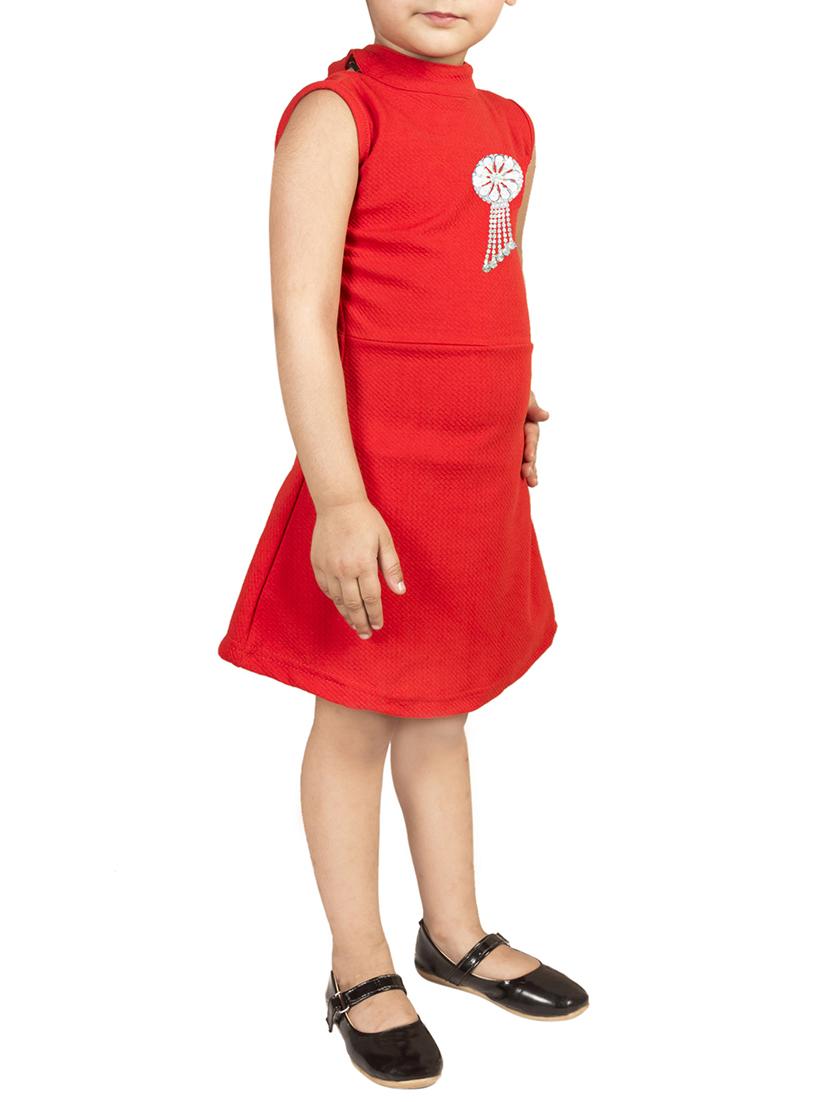 red cotton frock - 15893042 - Zoom Image - 2