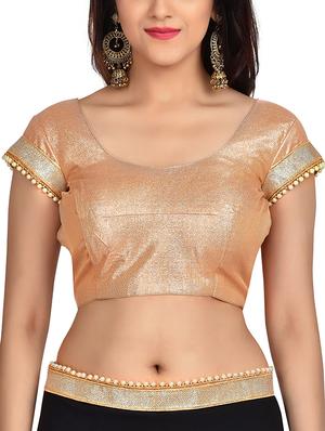 pearl lace border saree with blouse - 15897204 - Standard Image - 2