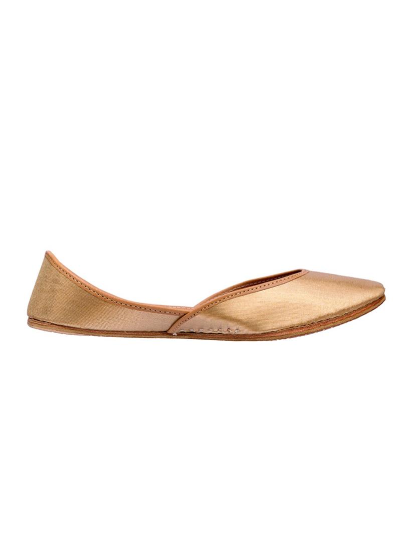 gold slip on jutis - 15897324 - Zoom Image - 2