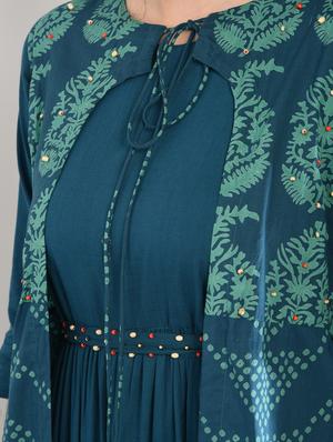 Tiered embellished dress - 15897431 - Standard Image - 5