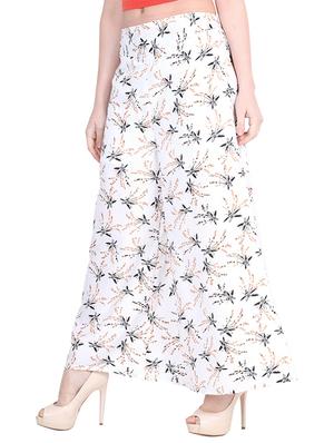 floral flared palazzo - 15899900 - Standard Image - 2