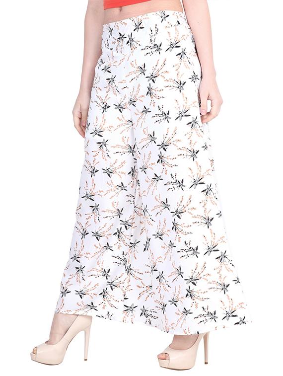 floral flared palazzo - 15899900 - Zoom Image - 2