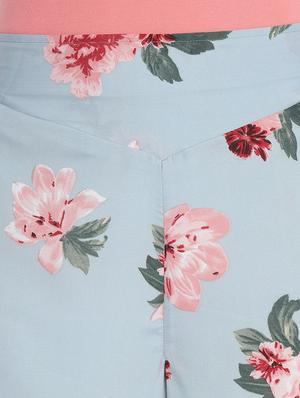 floral flared palazzo - 15899902 - Standard Image - 5