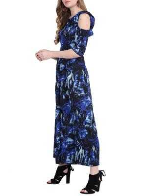 ruffled cold shoulder jumpsuit - 15899908 - Standard Image - 2