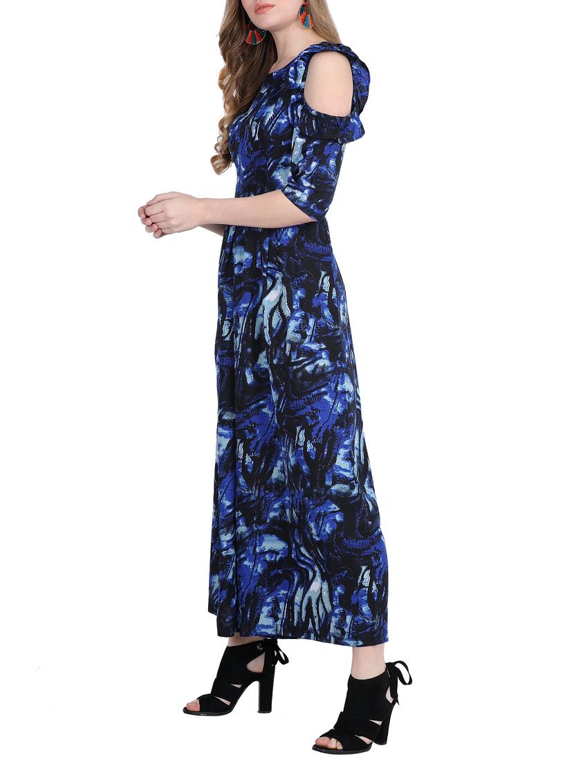 ruffled cold shoulder jumpsuit - 15899908 - Zoom Image - 2