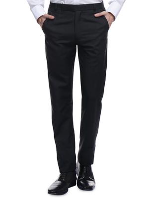 multi colored cotton flat front formal trouser - 15900228 - Standard Image - 2