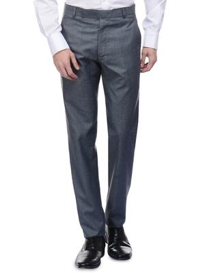 multi colored cotton flat front formal trouser - 15900228 - Standard Image - 5