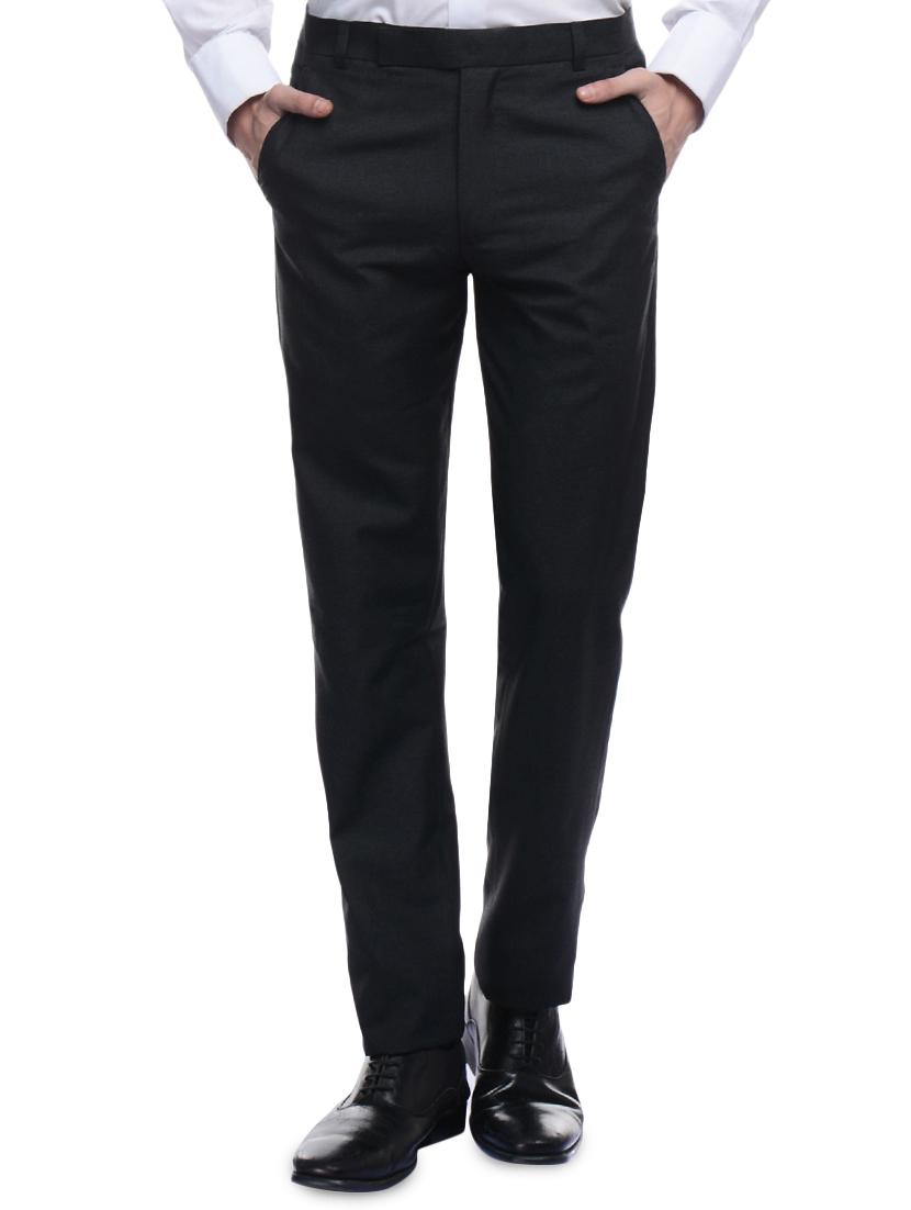 multi colored cotton flat front formal trouser - 15900228 - Zoom Image - 2