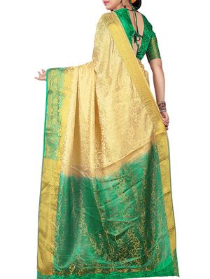 self design kanjivaram saree with blouse - 15901688 - Standard Image - 2