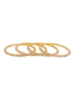 gold plated bangle - 15901715 - Standard Image - 2