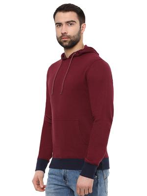 red cotton sweatshirt - 15901841 - Standard Image - 2