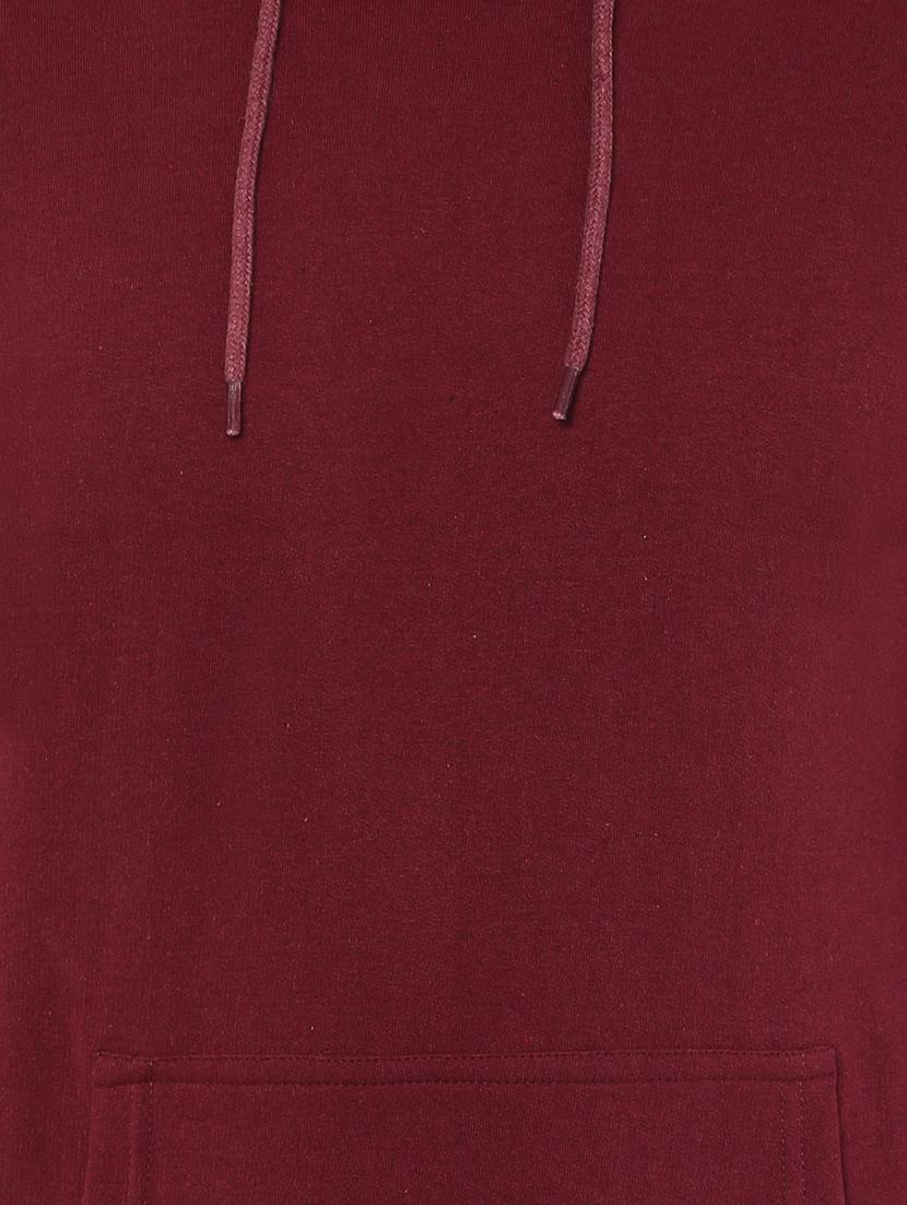 red cotton sweatshirt - 15901841 - Zoom Image - 5