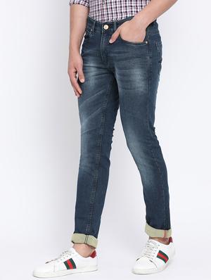 blue denim washed jeans - 15902933 - Standard Image - 2