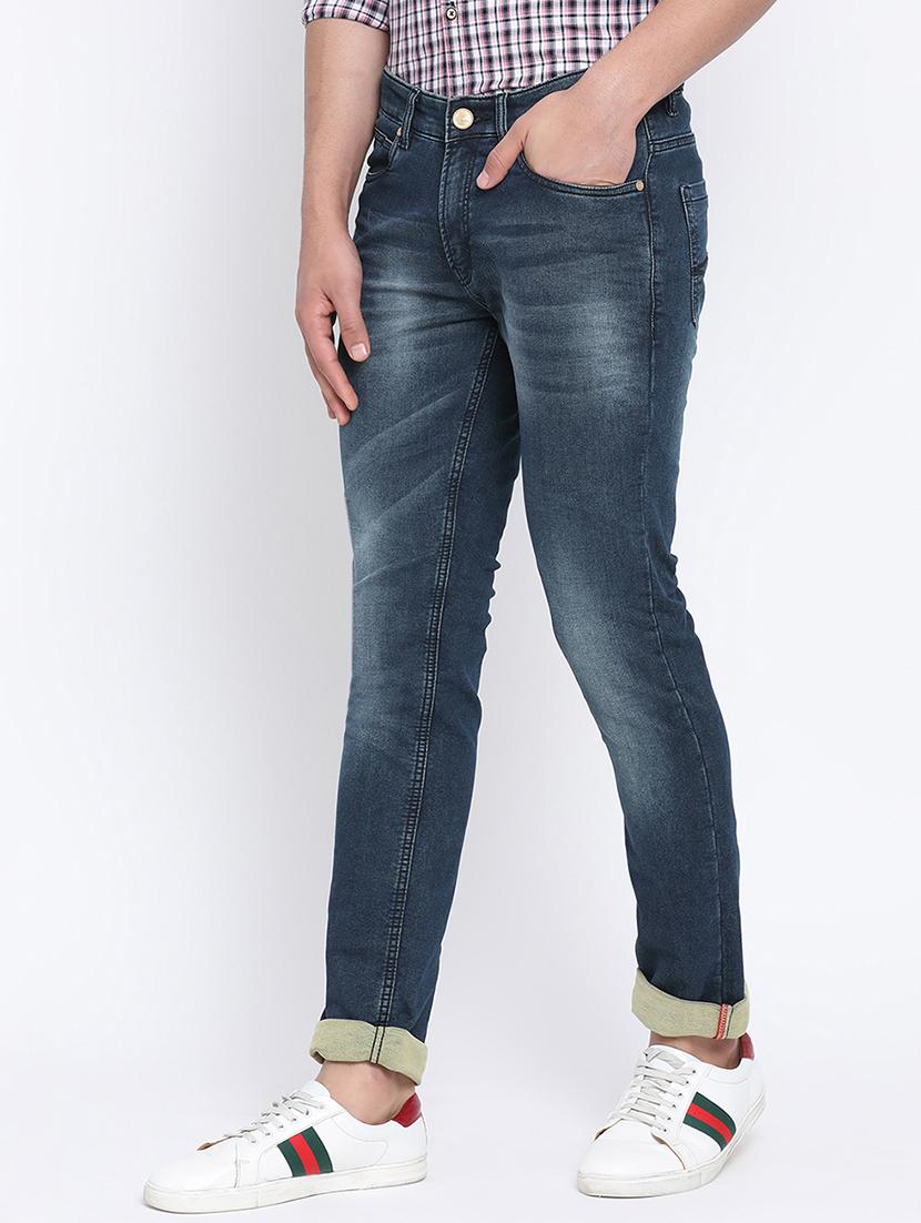 blue denim washed jeans - 15902933 - Zoom Image - 2