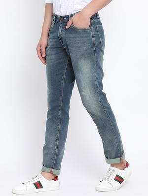 blue denim washed jeans - 15902934 - Standard Image - 2