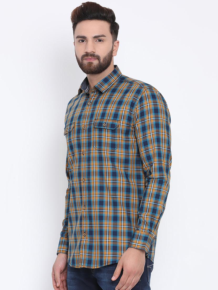 multicolor checkered casual shirt - 15902958 - Zoom Image - 2
