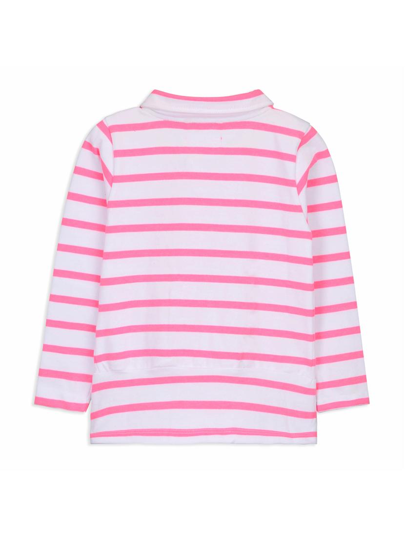 pink polyester sweatshirt - 15903107 - Zoom Image - 2