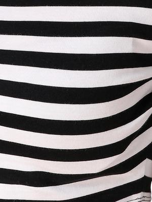 criss cross detail striped crop top - 15903237 - Standard Image - 5