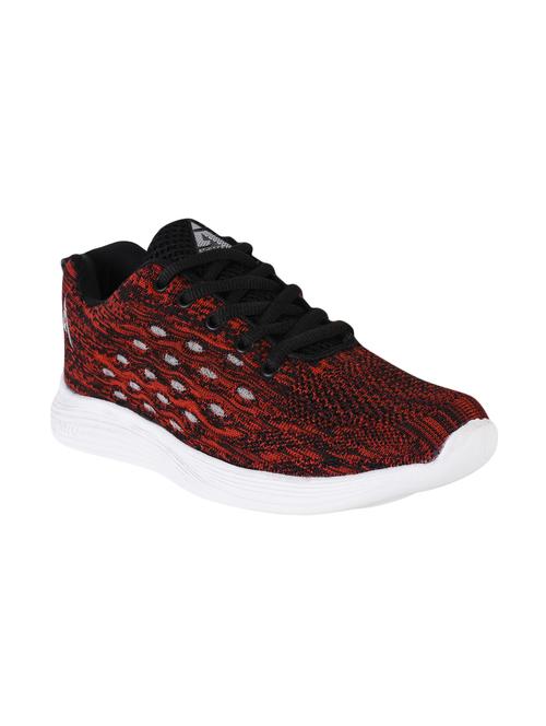 red lace-up sports shoes - 15903968 - Standard Image - 1