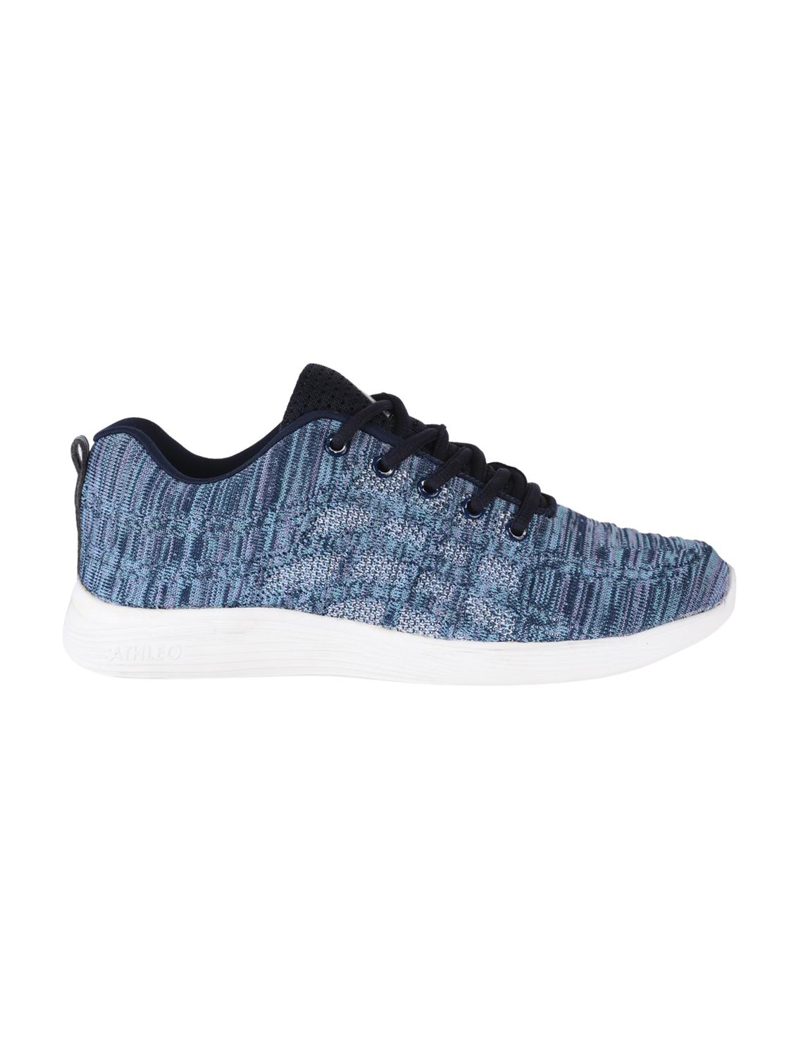 blue lace-up sports shoes - 15903972 - Zoom Image - 2