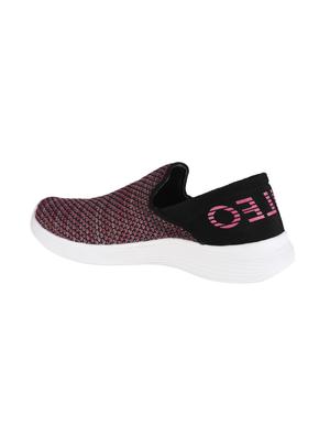 maroon slip on sports shoes - 15903977 - Standard Image - 2