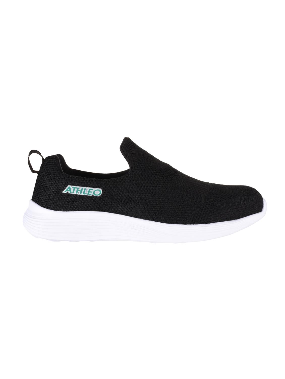 black Fabric slip on sport shoes - 15903978 - Zoom Image - 2