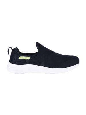 navy Fabric slip on sport shoes - 15903982 - Standard Image - 2