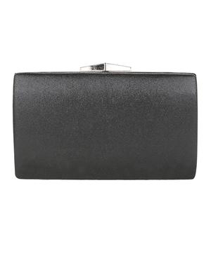 black leatherette (pu) regular clutch - 15904605 - Standard Image - 2
