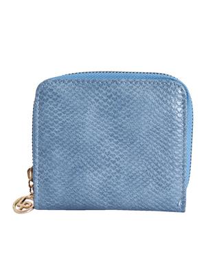 blue leatherette (pu) regular purse - 15904881 - Standard Image - 2