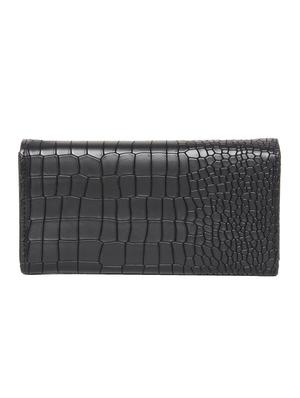 black leatherette (pu) regular purse - 15904949 - Standard Image - 2