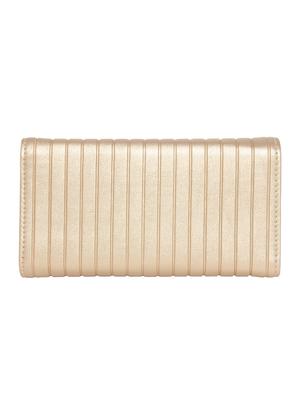 gold leatherette (pu) regular purse - 15904961 - Standard Image - 2