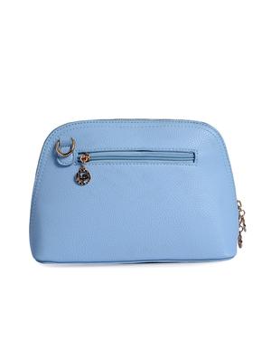 blue leatherette (pu) regular sling bag - 15905320 - Standard Image - 2