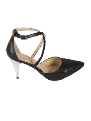 black ankle strap sandals - 15905804 - Standard Image - 2