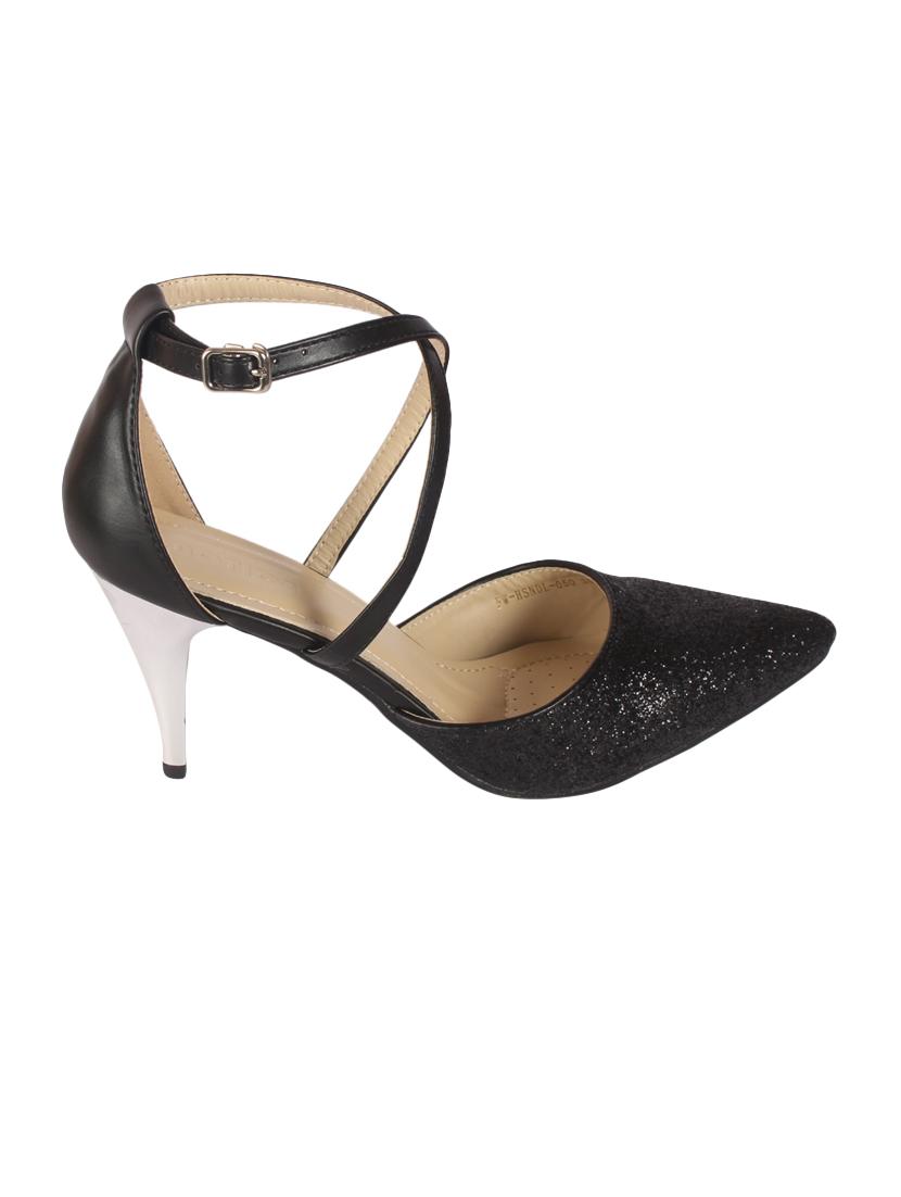 black ankle strap sandals - 15905804 - Zoom Image - 2