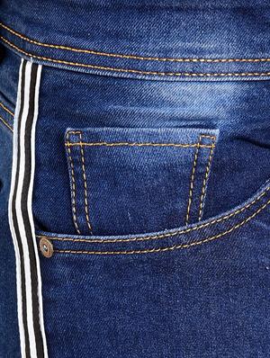 dark blue denim ripped jeans - 15906560 - Standard Image - 5