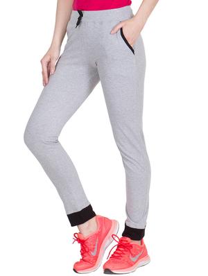 drawstring waist solid track pants - 15906596 - Standard Image - 2