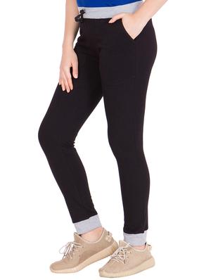 drawstring waist solid track pants - 15906607 - Standard Image - 2