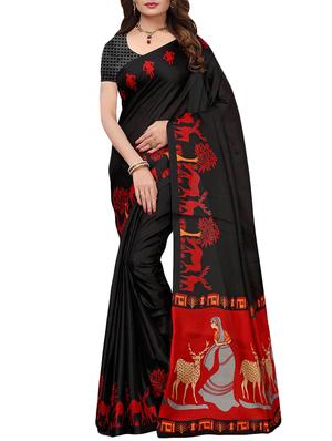 multicolor printed saree combo (set of 2) with blouse - 15907645 - Standard Image - 2